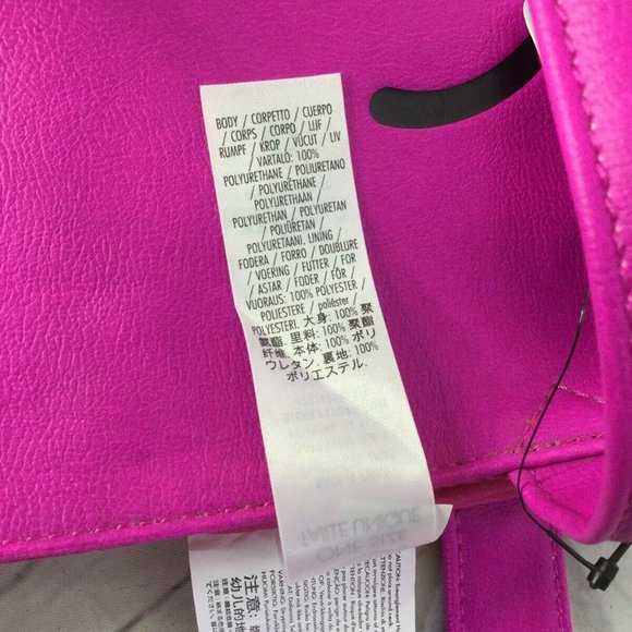 Disney Cheshire Cat Alice In Wonderland Pink Bag - Picture 6 of 9